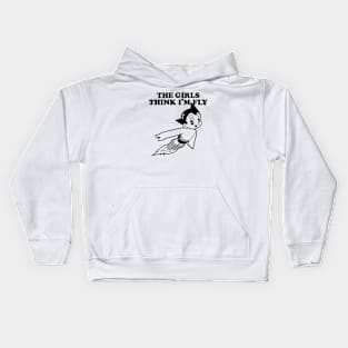 ASTRO BOY - The girls think I'm fly Kids Hoodie